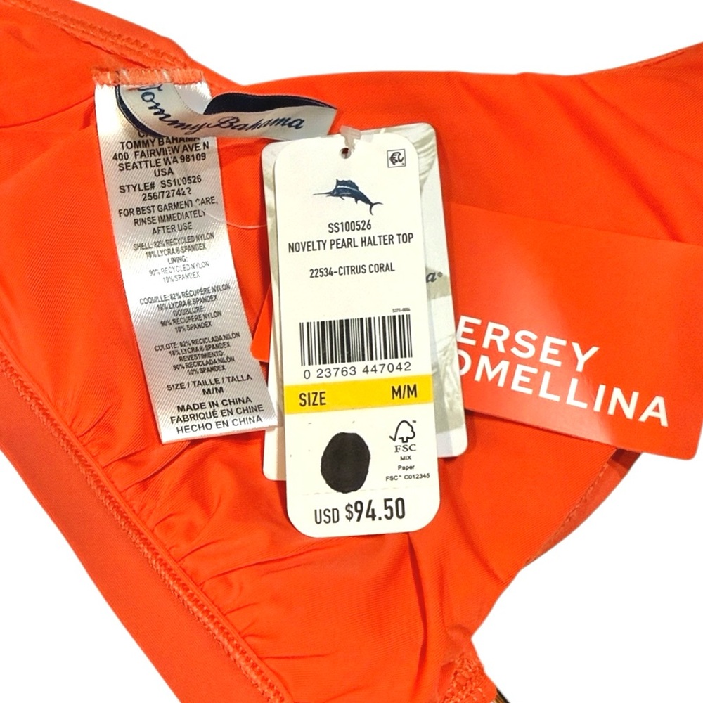Tommy Bahama Pearl Halter Cutout Bikini Top - Picture 13 of 13